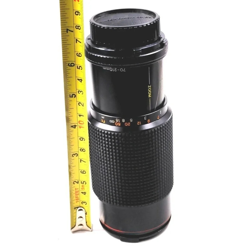 Promaster Spectrum 7 70-210mm f/4.5-5.6 Macro Zoom Lens Minolta Mount Japan VTG